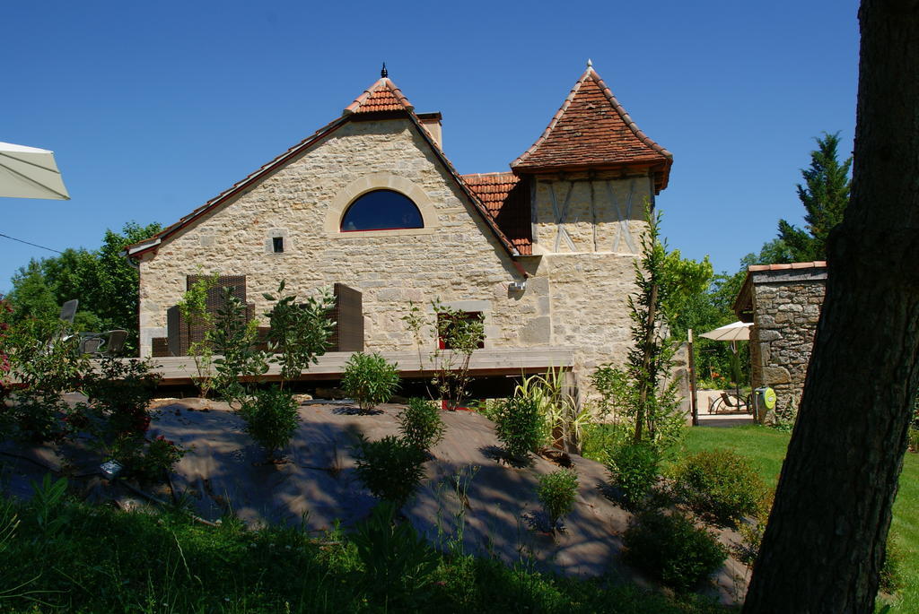 Bed and Breakfast Au Mas de Gamet Théminettes Exterior foto